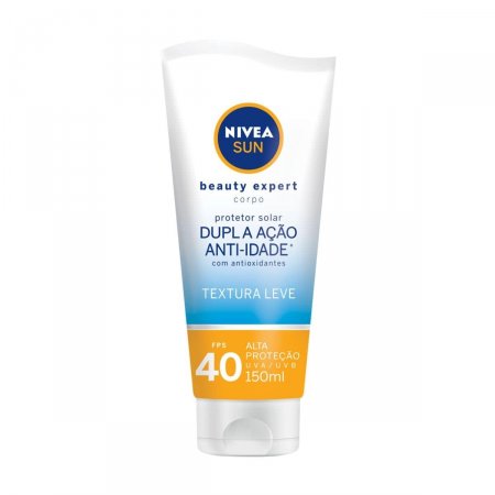 Protetor Solar Nivea Sun Beauty Expert Corpo FPS40 com 150ml