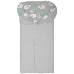 Porta Bebê Estampado de Malha Bambi - Ovelhas