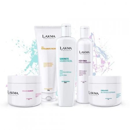 Kit Limpeza De Pele Profunda Profissional Lakma Pele Lisa