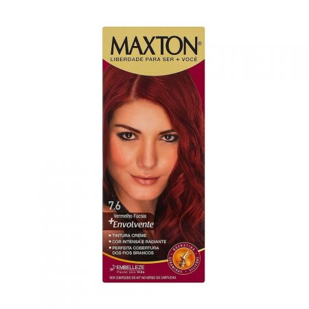 Tintura Maxton 7.6 Vermelho Fucsia (Especial)