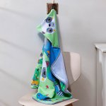 Toalha com Capuz e Forro de Fralda Panda Fisher-Price