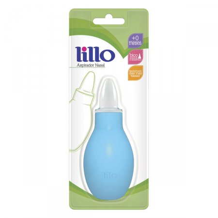 Aspirador Nasal Lillo Azul com 1 unidade