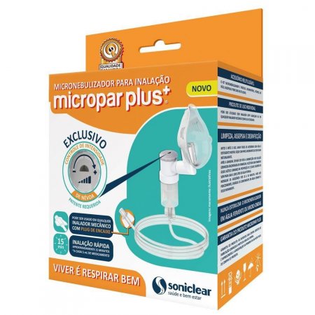 Micronebulizador Micropar Soniclear Adulto Nebulizador Uppy