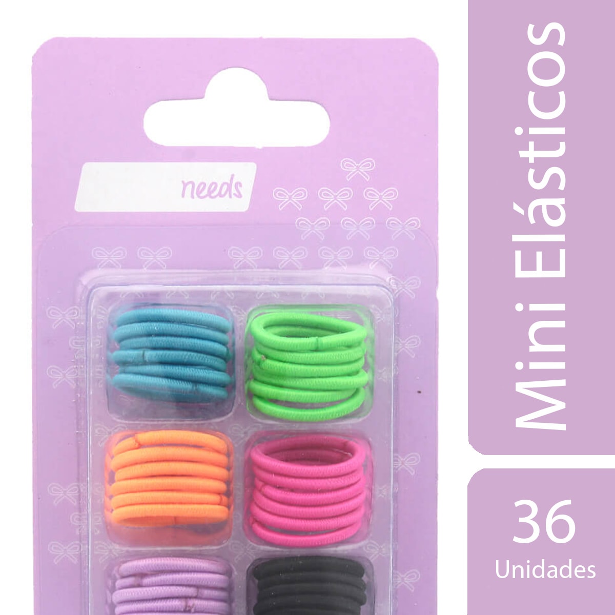 Mini Elásticos Coloridos Needs
