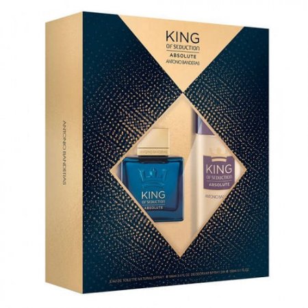 Kit King of Seduction Absolute - Eau de Toilette 100ml + Desodorante 150ml