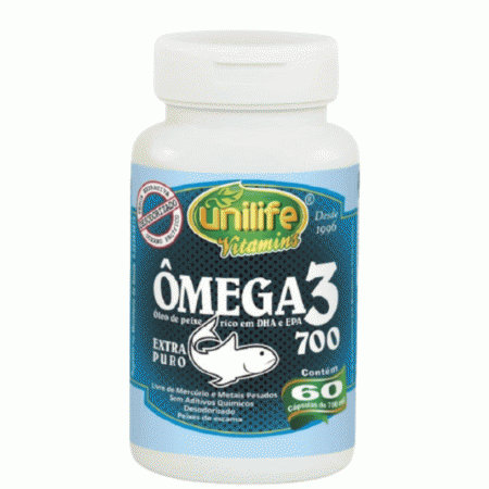 Omega3, Unilife, 60 Comprimidos. 700g.