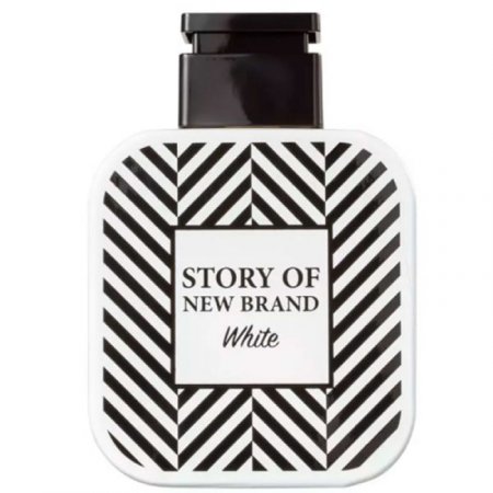 Story of New Brand White Eau de Toilette Perfume Masculino 100ml