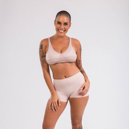 Sutiã Mastectomia Lycra® Chocolate 46