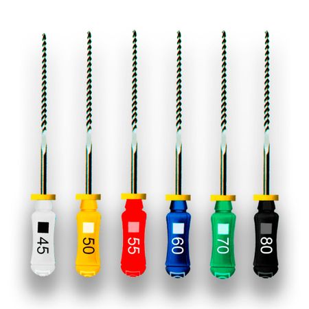 Lima K 2ª Serie 25mm - Dentsply Sirona Lima K 2ª Série 45-80 de 25mm - Dentsply Sirona