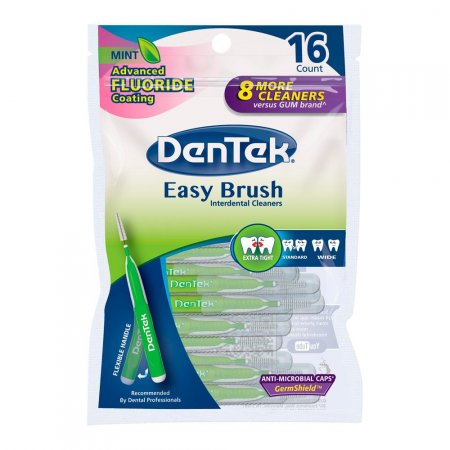 Escova Interdental Dentek Easy Brush Fino com 16 unidades