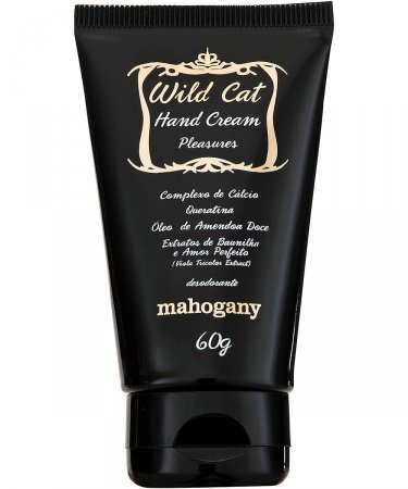 Creme para Mãos Desodorante Corporal Mahogany Wold Cat 60g