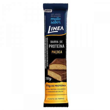 Barra de Proteína Línea Sabor Paçoca com 32g