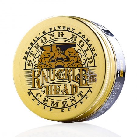 Pomada para Cabelo Cement Matte Effect (Efeito Seco - Alta Fixação) Knucklehead 120g