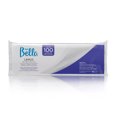 Lenço Depilatório Depil Bella Gran Style Branco 100 Folhas