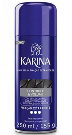 Fixador Penteado Karina Hair Forte 250ml