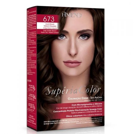 Tonalizante Súperia Color 6.73 Marrom Quente Amend