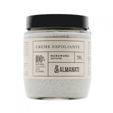Creme Esfoliante Corporal Alamanati de Murumuru Sem Perfume 200g