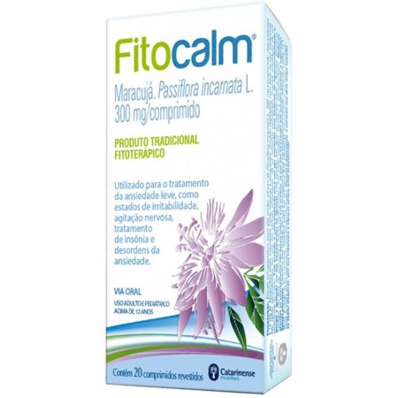Passiflora - Fitocalm 300mg 20Cpr Rev Catarinense