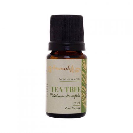 Óleo Aromalife Essencial de Tea Tree (Melaleuca) Orgânico 10ml