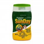 SunDay Protetor Solar FPS 60 120mL c/ Ação Repelente