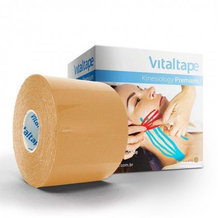 Kinésio Vitaltape Premium Bege 5 Cm