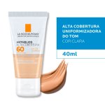 Protetor Solar Facial Anthelios Alta Cobertura Cor Clara FPS 60 com 40ml