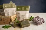 Kit Natural e Vegano Roma Natural: 2 Sabonetes Argila Verde