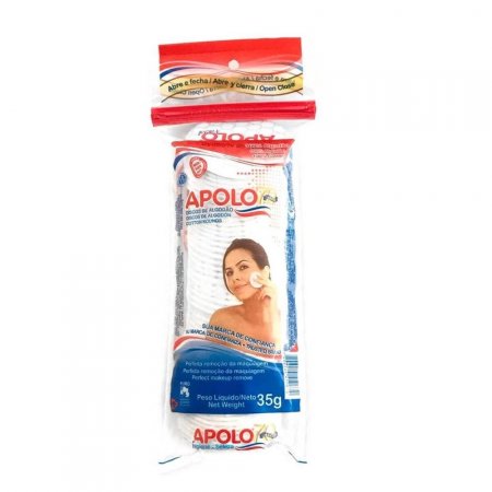 Algodão Disco Apolo 35G