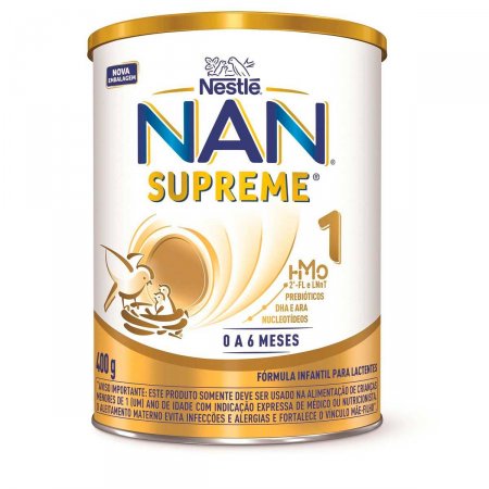 Fórmula Infantil NAN Supreme 1 HM-O com 400g