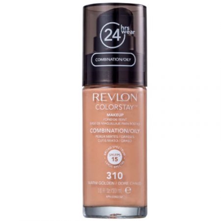 Revlon ColorStay 24 Horas Pele Mista à Oleosa FPS15 310 Warm Golden - Base Líquida 30ml