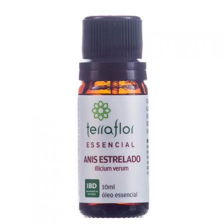Óleo Terra Flor Essencial Natural de Anis Estrelado 10ml