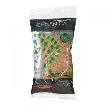 Bucha Vegetal Natural em Pedaço Orgânica com 1 Unidade