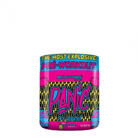 Panic Pre Workout Maçã Verde 450gr Adaptogen