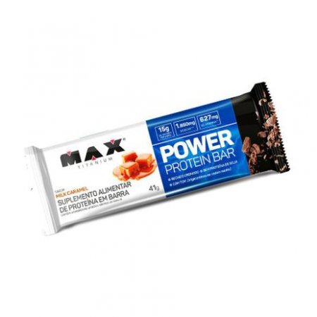 Power Protein Bar Dark Caramel 41g Max Titanium