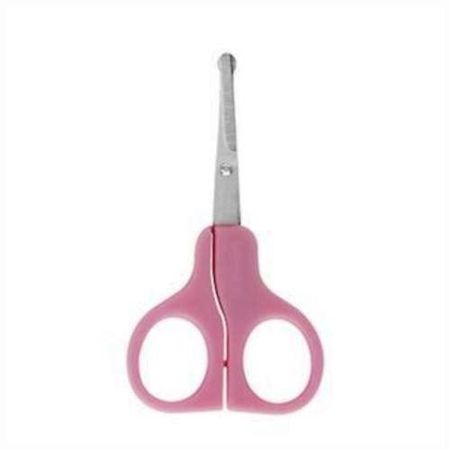 Tesoura Para Unhas - Infantil - Rosa - Mundial