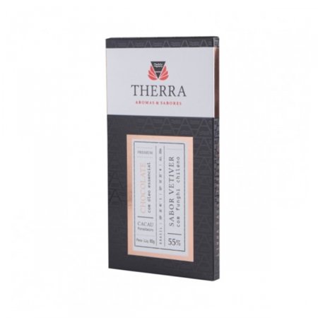 Chocolate Therra Vetiver com Funghi 55% com 80g