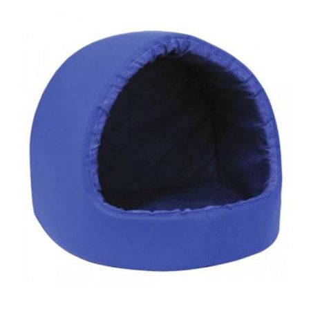 Cama Iglu Emborrachado Gorgurinho - São Pet Cama Iglu Emborrachada Gorgurinho para Cães-Azul-M