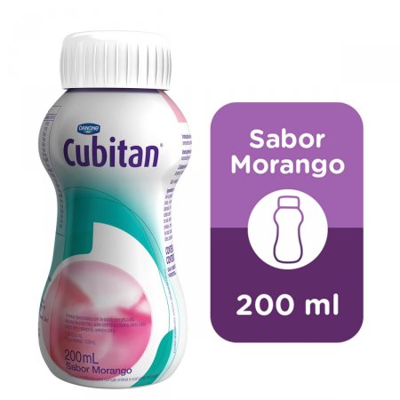 Suplemento Alimentar Cubitan Sabor Morango com 200ml