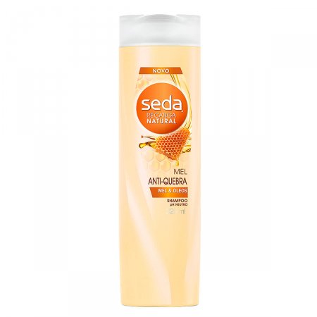 Shampoo Seda Recarga Natural Mel Anti-quebra