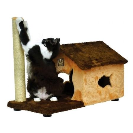 Arranhador Fit House em Pelúcia