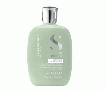 Shampoo sem Sulfato Alfaparf Semi di Lino Scalp Balancing Low 250ml