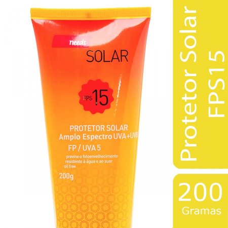 Protetor Solar FPS 15