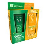 Kit Protetor Solar Idéal Soleil Antiacne + Gel de Limpeza Normaderm