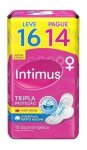 Kit 02 Absorv Tripla Prot Intimus C/ Abas - Extra Suave