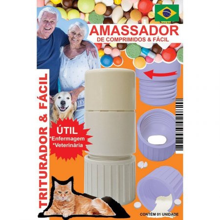 Amassador de Comprimidos VCR 1 Unidade