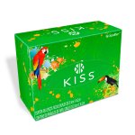 Lenço de Papel Facial Kiss Folha Dupla com 100 Unidades