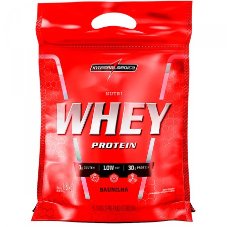 Whey Protein Nutri Baunilha IntegralMédica Refil - 1.8 Kg