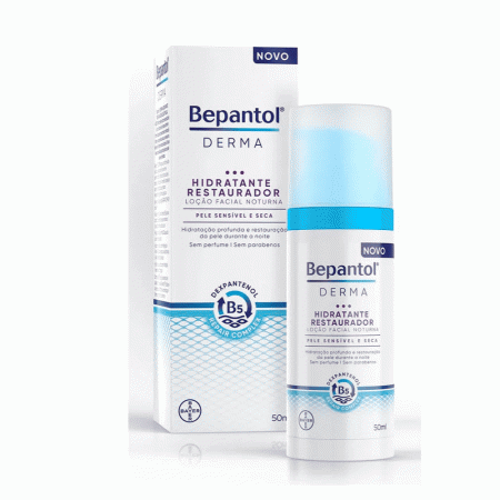 Bepantol Hidratante Restaurador Loção Facial Noturna 50ml