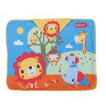 Toalha com Capuz e Forro de Fralda Leão Fisher-Price