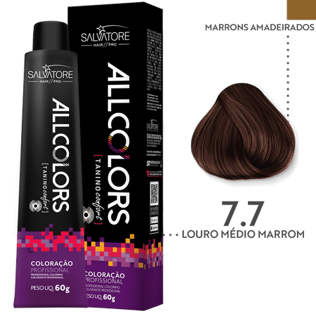 ALL COLORS 60G 7.7 - LOURO MEDIO MARROM